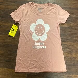 Unique vintage x smiley flower smiley tee size small